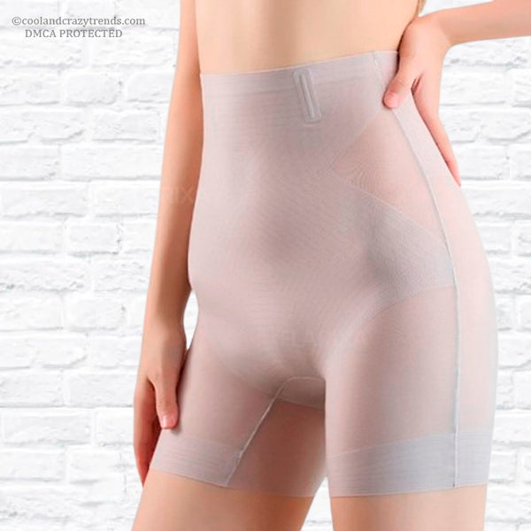 Ultra-Thin Flat Belly Satin Panties 14