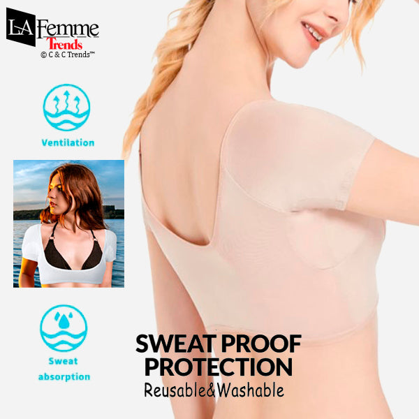Underarm Sweat Protection Mesh T-shirt 8
