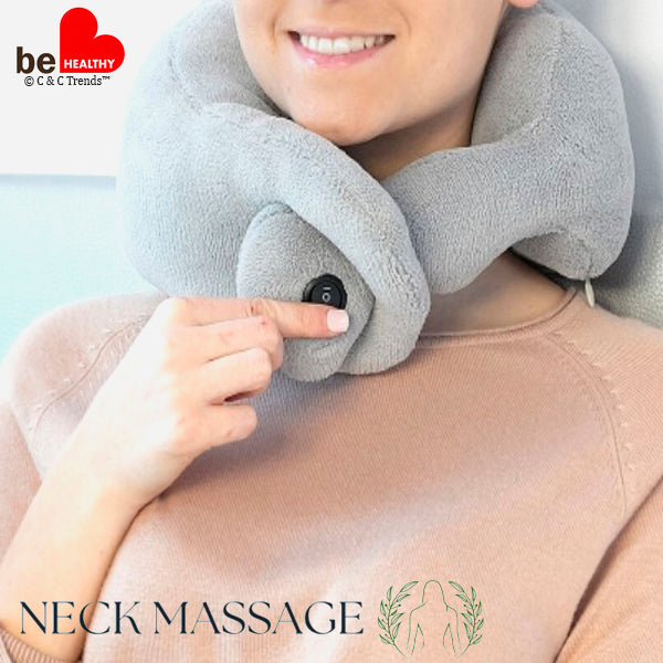 Vibration Neck Massager Ergonomic Cushion 2