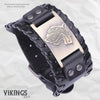Viking Wolf Totem Leather Bracelet 13
