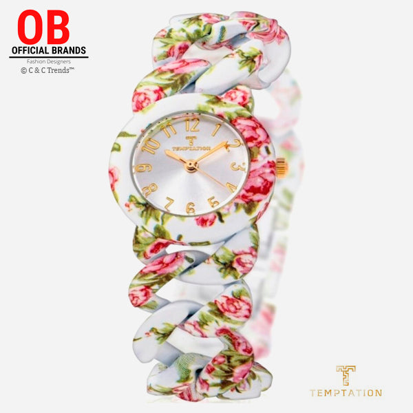 Vintage Floral Multicolor Quartz Watches 1