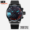 Waterproof Sport Silicone Multi-function timing Watch 6
