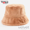 Winter Fluffy Velvet Fashion Bucket Hat 14