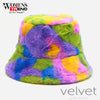 Winter Fluffy Velvet Fashion Bucket Hat 20