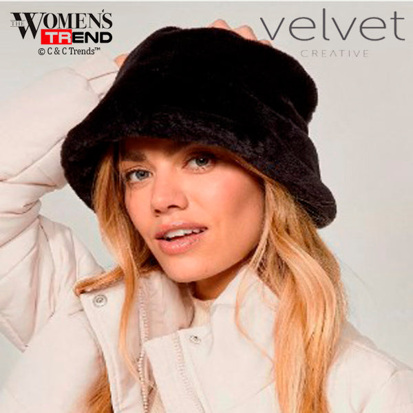 Winter Fluffy Velvet Fashion Bucket Hat 28