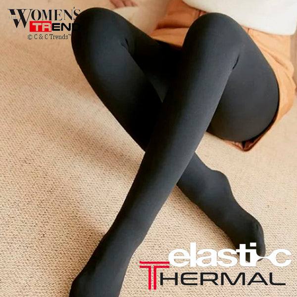 Women's High Waist Elastic Thermal Tights 10