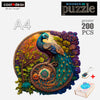 Wooden Colorful Disc 3D Puzzle 8
