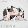 Hexagon Metal Evening Mini Purse 17a