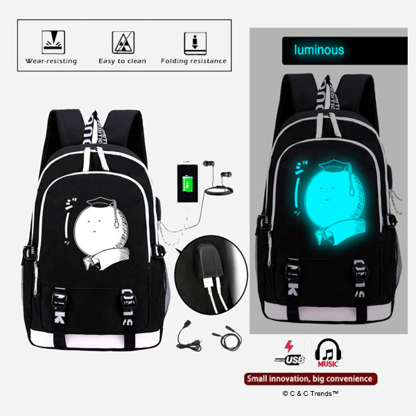 Anime Luminous Backpack with Ext. USB Charging 20