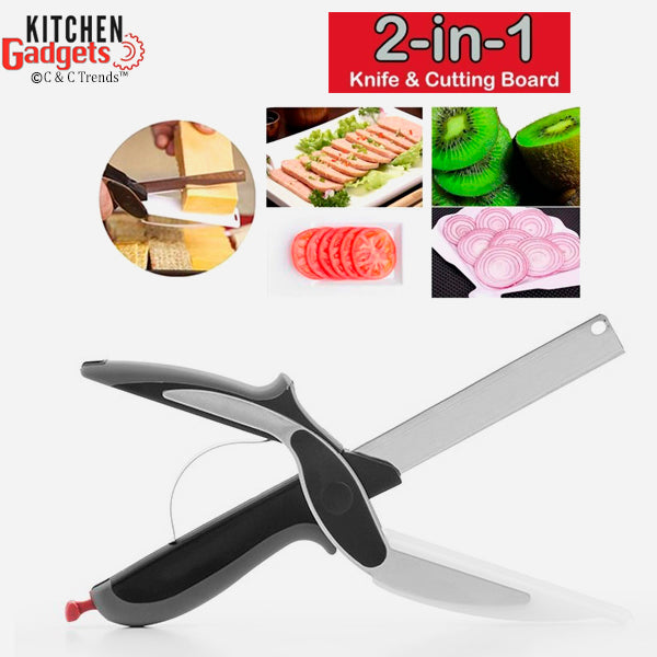 2 in 1 Clever Kitchen Scissors 1a