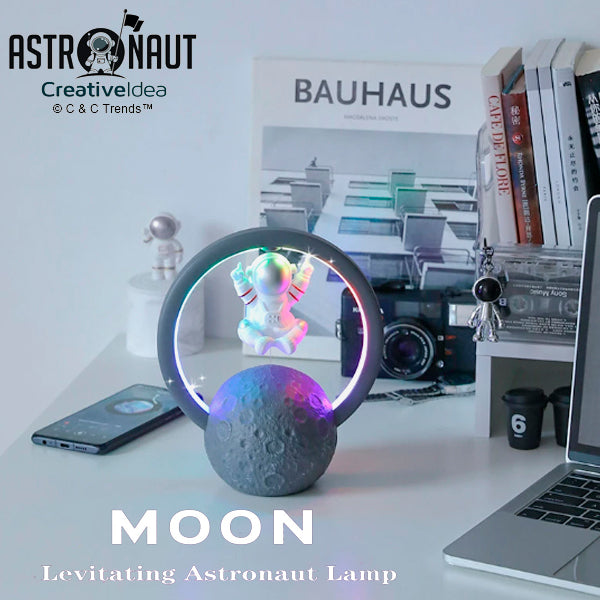 3D Astronaut Magnetic Levitation Lamp with Bluetooth Speaker 2