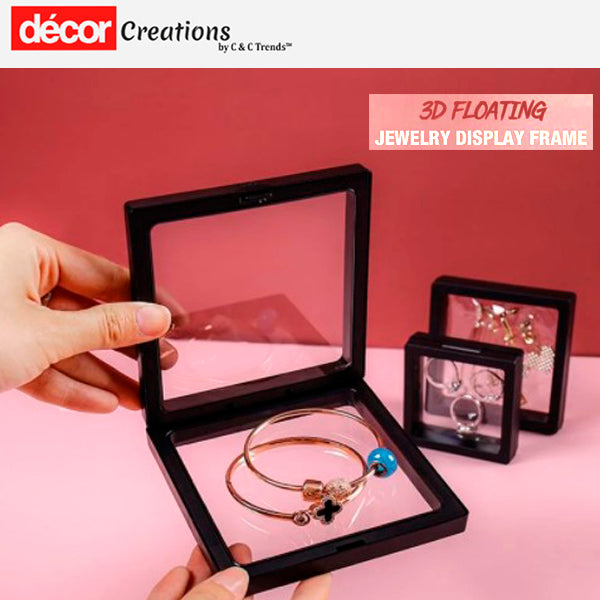 3D Floating Display Frame for Collections 3