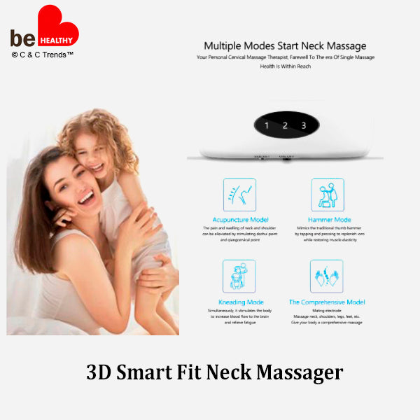 3D Smart Fit Neck Massager 7a