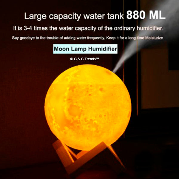 3d Moon Lamp Aromatherapy Diffuser 13a