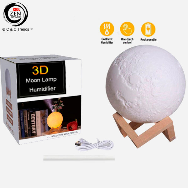 3d Moon Lamp Aromatherapy Diffuser 5b