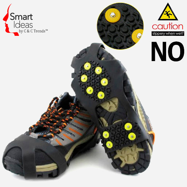 Anti-Skid Gripper Crampons Overshoes for Snow & Ice 1
