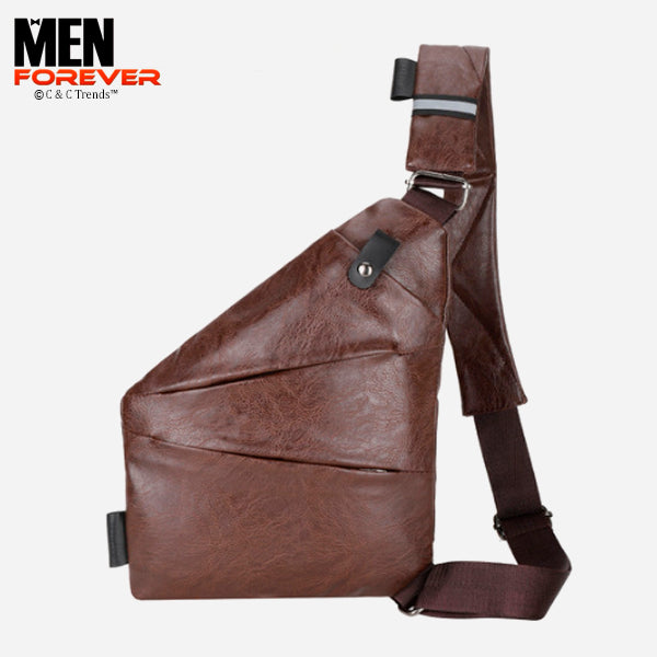 Anti-Theft Vintage Sling Bag for Men 30