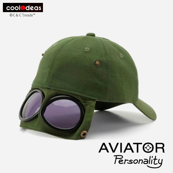 Aviator Personality Glasses Baseball Cap 5