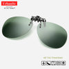 Aviator Rimless Polarized Clip on Sunglasses 5a