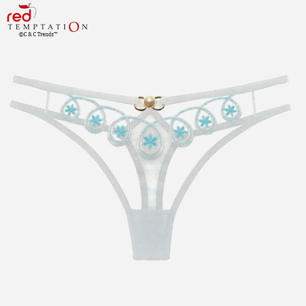 Bead Decoration Embroidery Mesh Thong 10