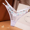 Bead Decoration Embroidery Mesh Thong
