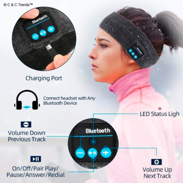 Bluetooth Outdoor & Indoor Headband 3a