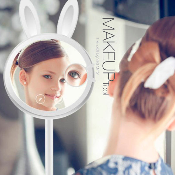 Bunny Style LED Makeup Mirror 4