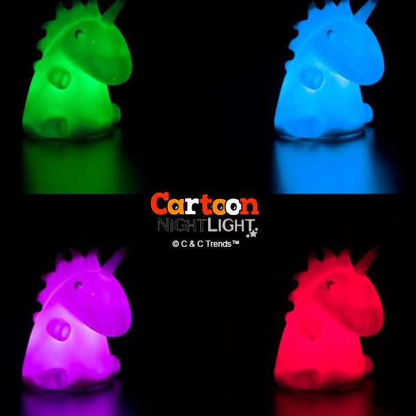 Cartoon LED Multicolor Night Light 12a