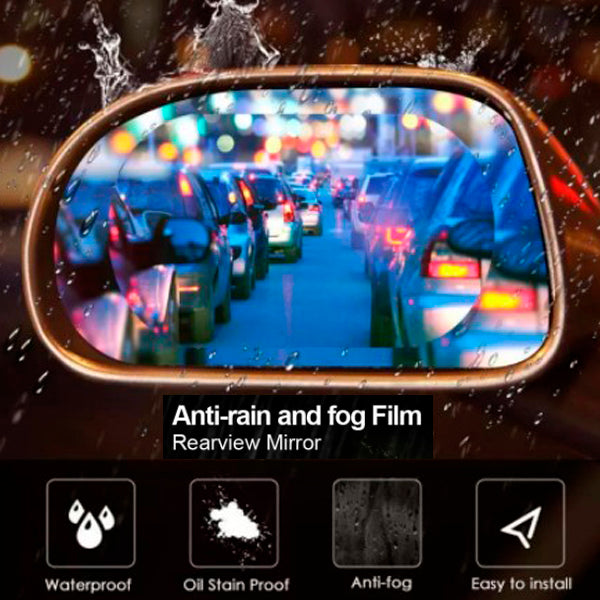 Clear Vision Anti-fog Film for Rear View Mirror 1