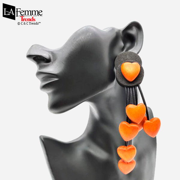 Cool Love Heart Silicone Jewelry 9a