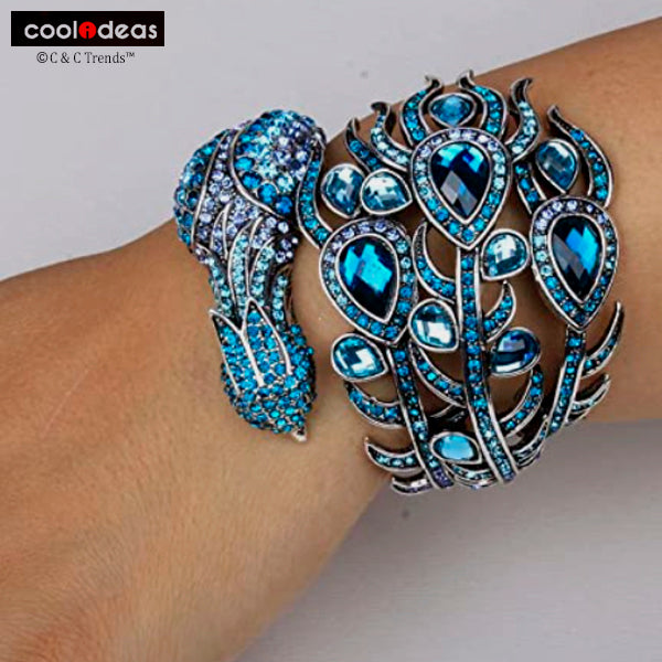 Cool Peacock Crystal Bracelet 14