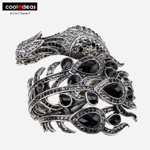 Cool Peacock Crystal Bracelet 3b