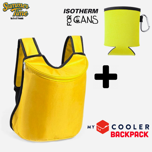 Cooler set (backpack + cover for cans) 5