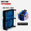 Creative 3D Pin Sculpture Home Decor 1b