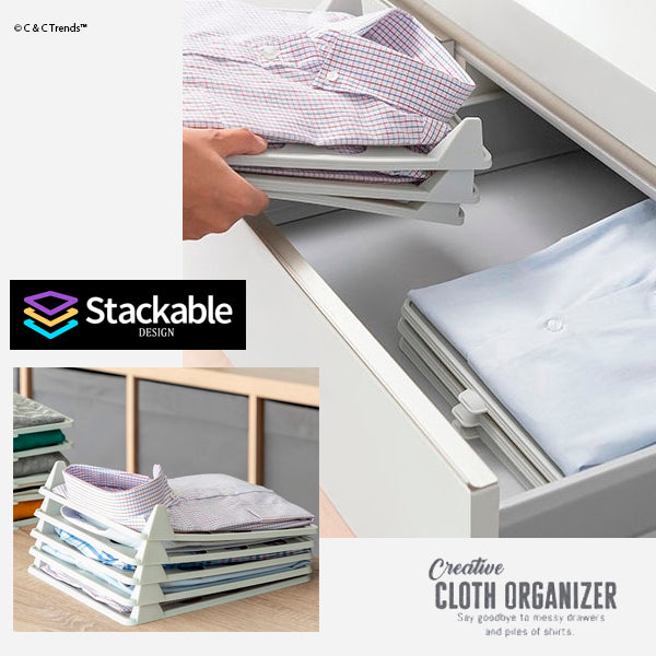 Creative Stackable Clothes Organizer 4b