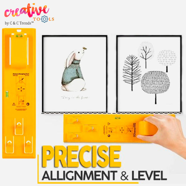 Creative & Helpful Picture Hanging Tool 3a