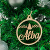 Customized Wooden Christmas Tree Hanging 11a