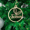 Customized Wooden Christmas Tree Hanging (Pack of 5 Pcs)