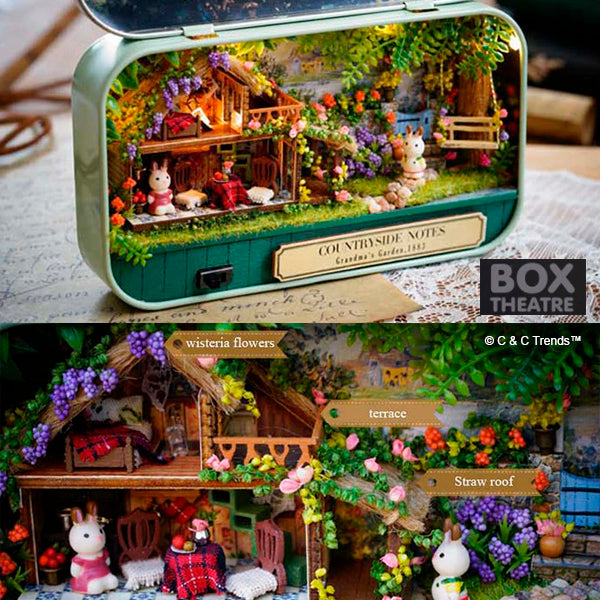 DIY Box Theatre Miniature Dollhouse 7a