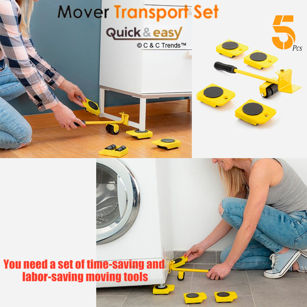 Easily Furniture Mover Transport Set 5a