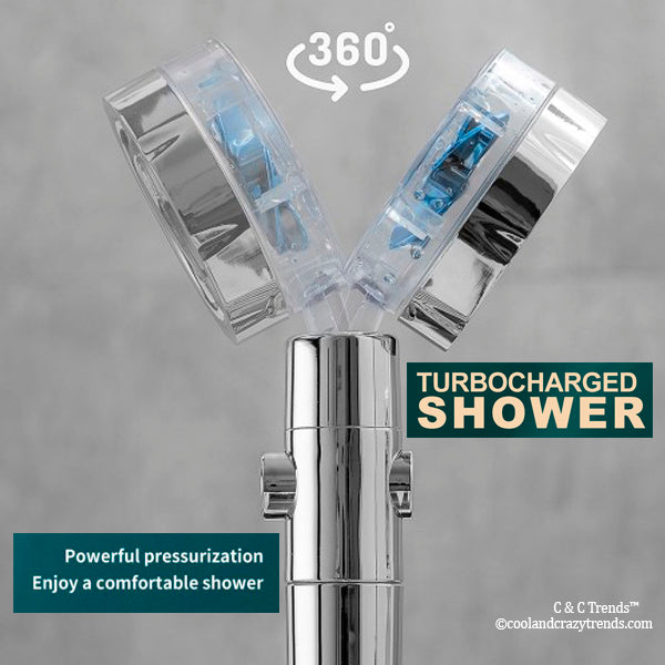 Eco Turbocharged Shower Head 4