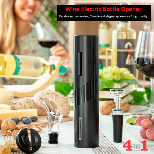 Elegant Wine Set with Electric Corkscrew 2