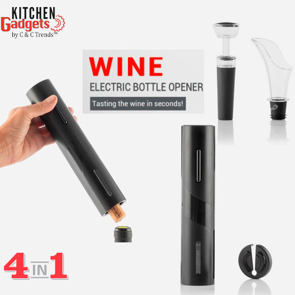 Elegant Wine Set with Electric Corkscrew 7