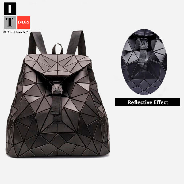 Fashion Holographic Reflective Backpack 3a
