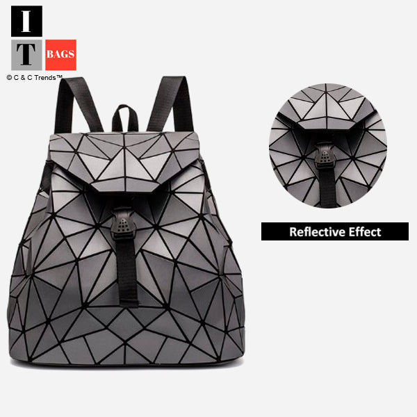 Fashion Holographic Reflective Backpack 5a