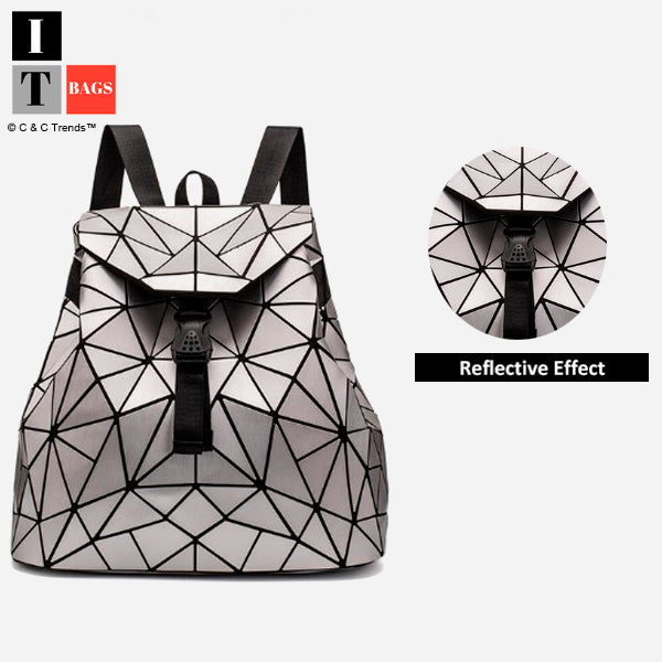 Fashion Holographic Reflective Backpack 6a