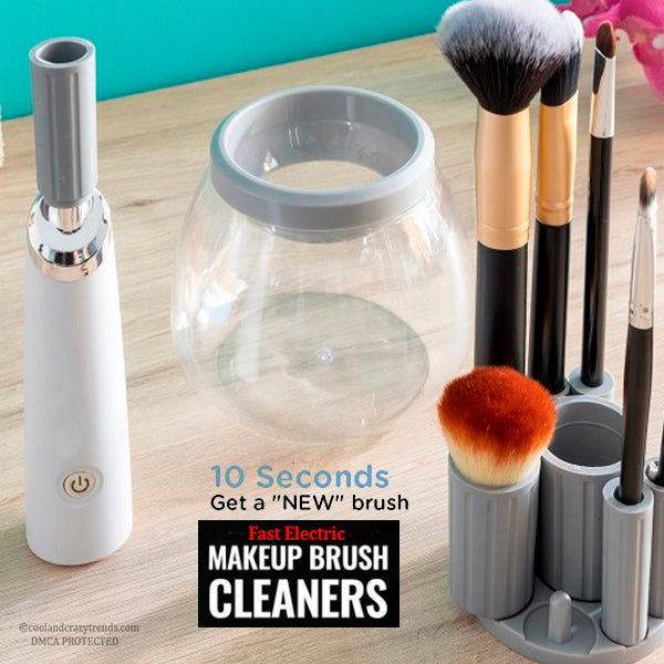 Fast Electric Makeup Brush Cleaner & Dryer 9a