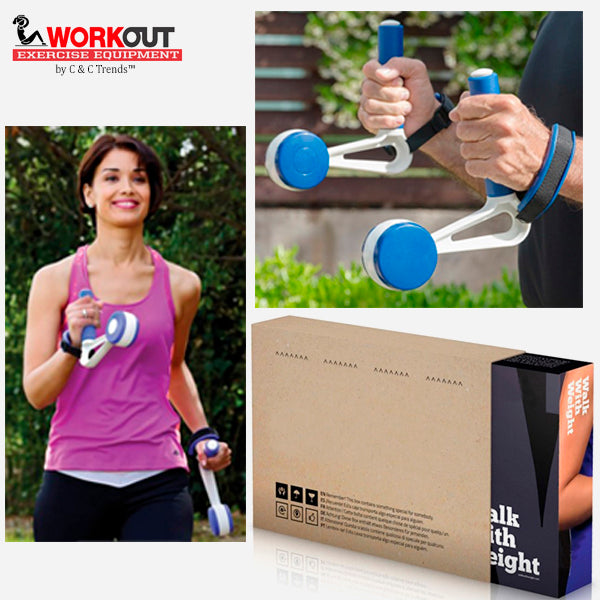Fitness Hand Weights for Walking (Pack of 2)