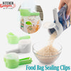 Food Bag Airtight Sealing Clips with Pouring Nozzle 1