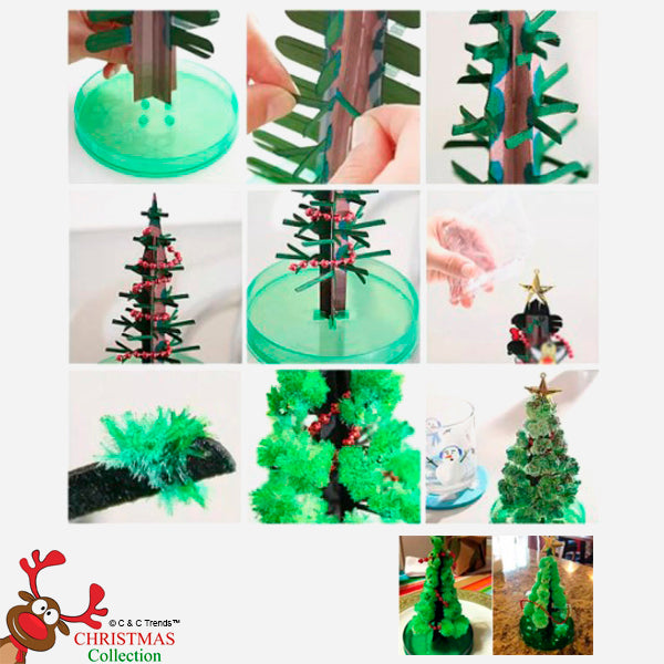 Magic Growing Crystal Christmas Tree 5a